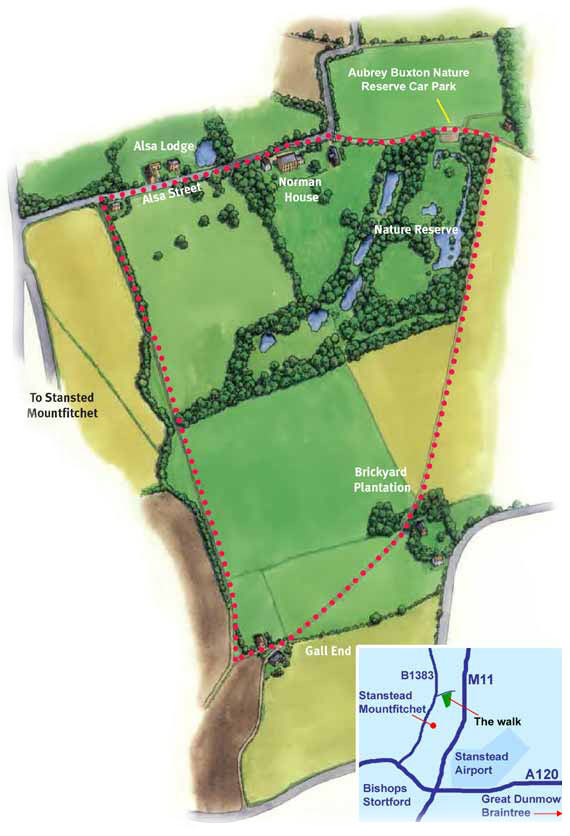 Aubrey Buxton Nature Reserve and Country Walk