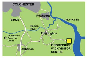 Fingringhoe Wick Nature Reserve and Visitor Centre location