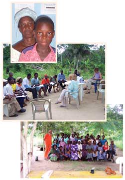 Help in Ghana - (a highly malarial area)