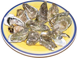 Oysters are high in zinc