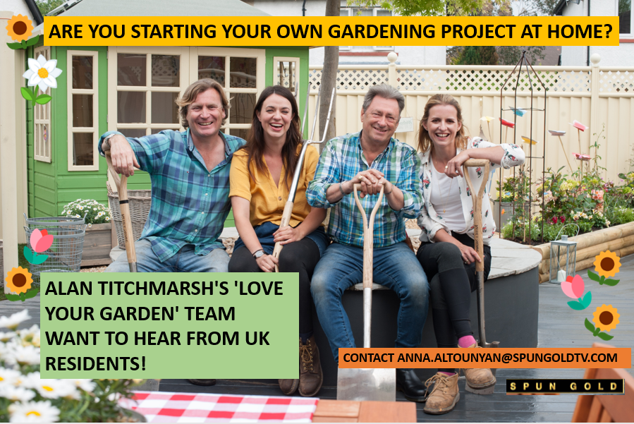 CASTING POSTER for love Your Garden