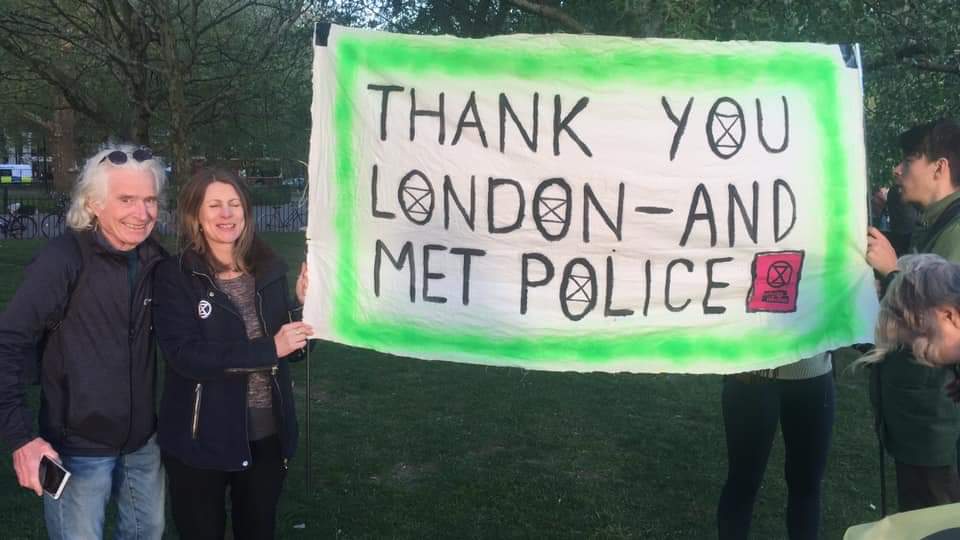 Thank you London and Met police