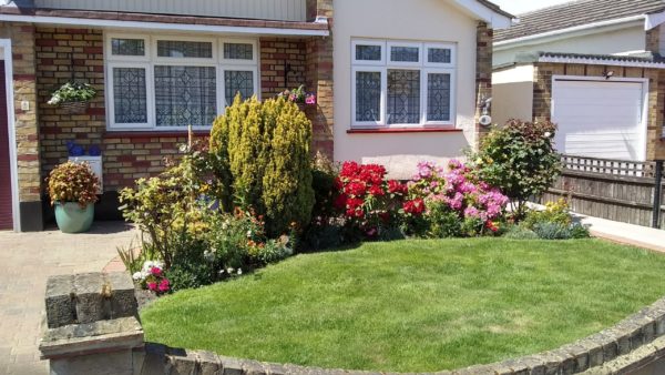 A very pretty garden in Thundersley