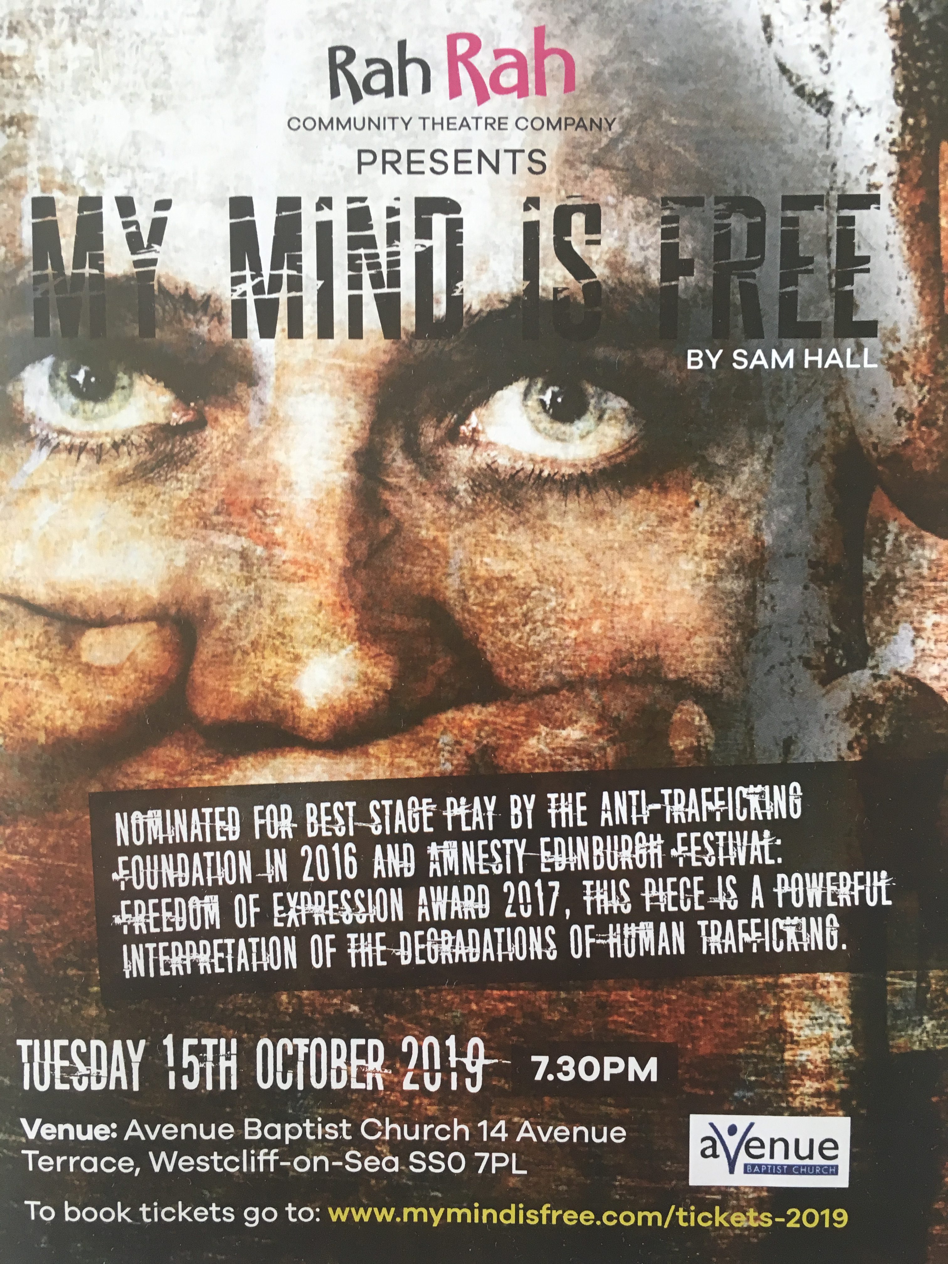 My Mind is Free theatre performance