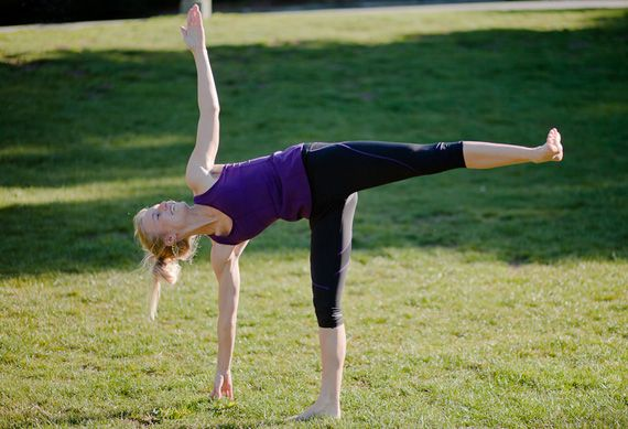 Urdhva Hastasana/Upward Salute to Half-Moon