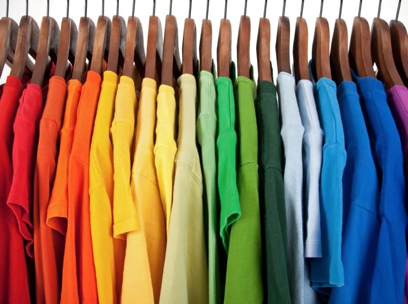 coloured t-shirts