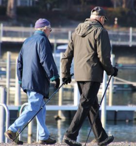 seniors walking