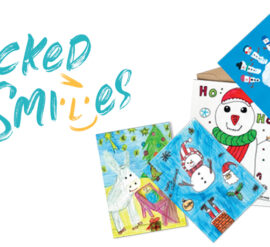 Children's Christmas Card Design Competition launched by Packed with Smiles