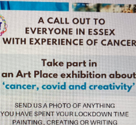 People living with cancer are invited to take part in the Can Create: cancer, covid and creativity exhibition
