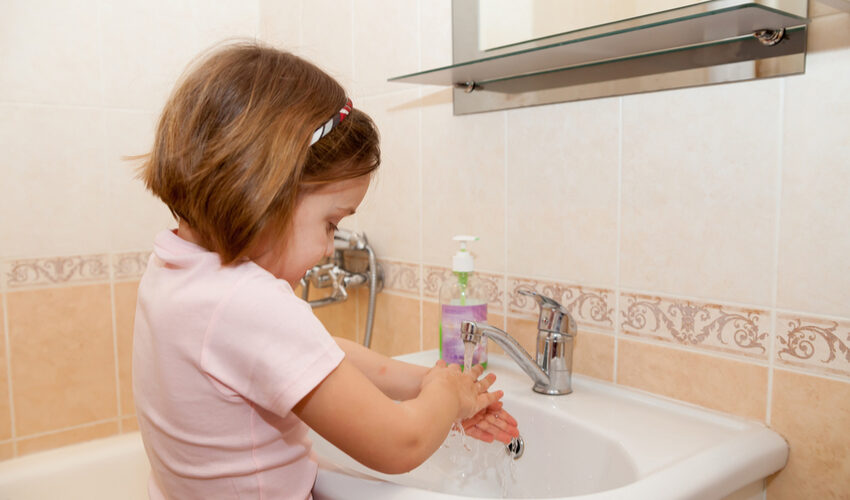 hand washing is an important aspect of personal hygiene for kids