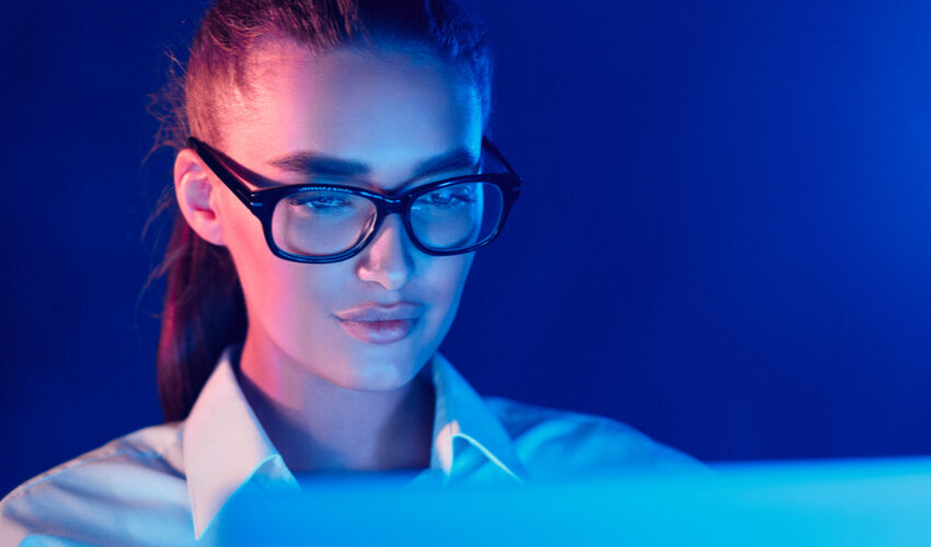 Wear blue light blocking glasses if you spend a long time on digital devices