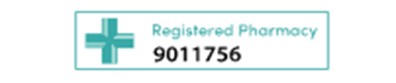 The Registered Phatacy logo shows that a pharmacy is registered with the GPhC
