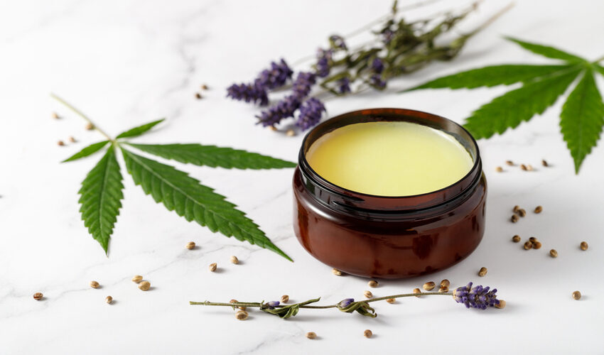 CBD muscle balm is a natural product containing CBD and essential oils