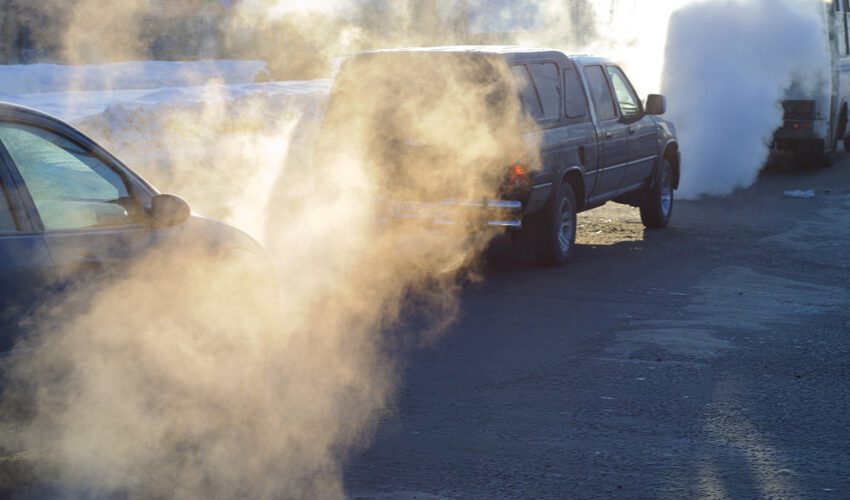 air pollution affecting UK homes is increased by emissions from diesel cars