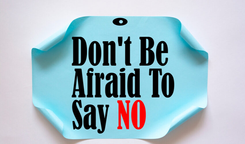 Quit people-pleasing and learn to be happy by not being afraid to say no