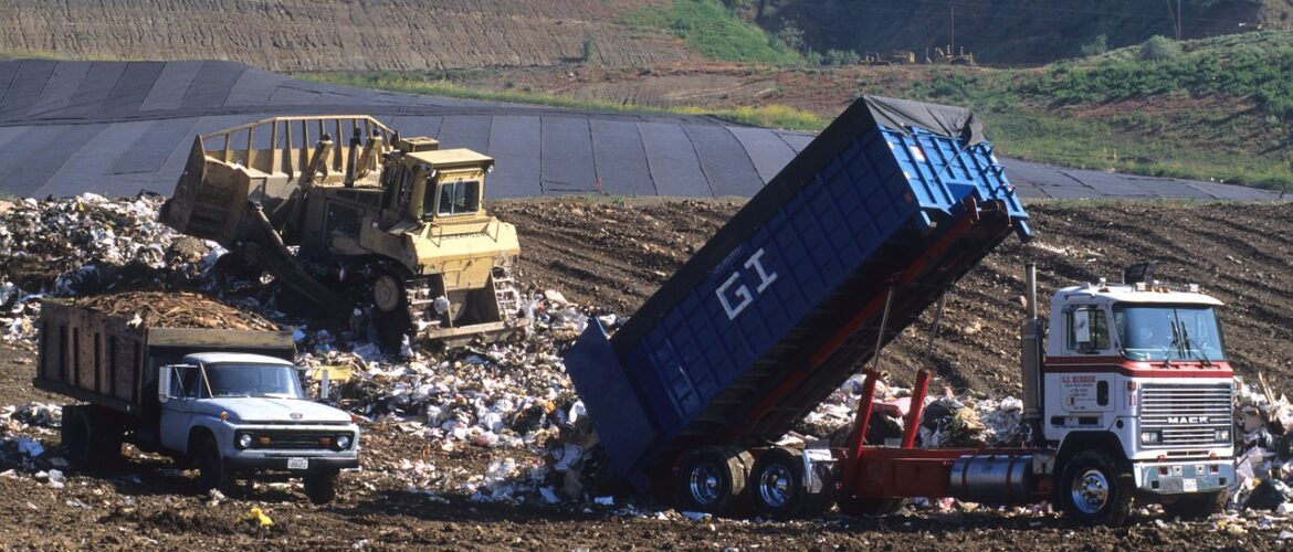 Landfill sites add to land pollution that affects us