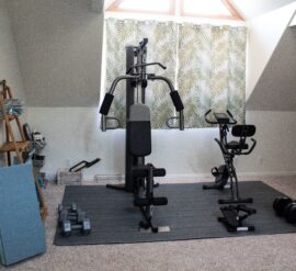 Designing a home gym takes a lot of forethought to ensure the space works well