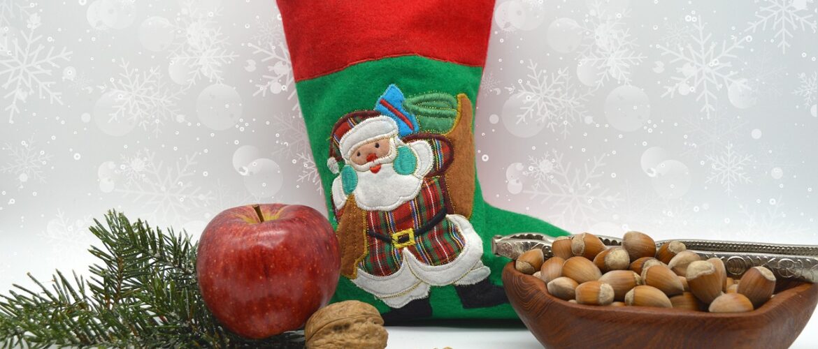 The best stocking fillers can include fruit and nuts and a few chocolate coins