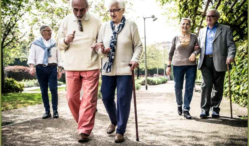 Walking sticks can help reduce isolation, restore independence and encourage activity