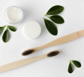 Using bamboo toothbrushes is a great option when choosing eco-friendly oral care products