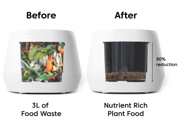 Lomi providing a great solution for dealing with home food waste