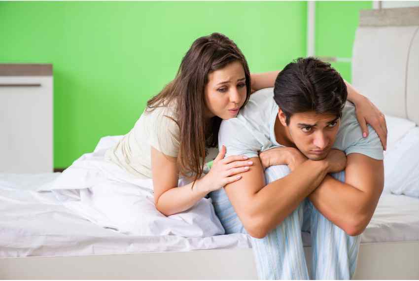 If your relationship is being affected by erecrtle dysfunction, talking with your partner is essential